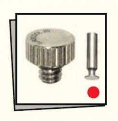 TCN 10/24" SS Testina ugello nebulizzazione ripulibile in acciaio inox - Misura 0.2  - Kit n.10 pezzi  